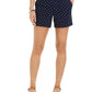 Style & Co Women's Chino Shorts Navy Size 12 Petite