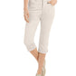 Style & Co Women's Curvy Capri  Silver Size 4