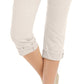 Style & Co Women's Curvy Capri  Silver Size 4