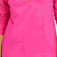 Charter Club Women's Cotton Embroidered Top Pink Size Small