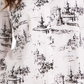 Charter Club Women's Printed Blouse White Size X-Large