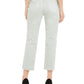 INC International Concepts Women's Frayed-Hem Straight-Leg Ankle Jeans Green Size 16