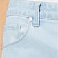 Style & Co Women's Curvy Cuffed Capri Jeans  Dark Blue Size 4