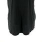 JM Collection Women's Textured Button Tank Top Black Size Large