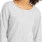 Style & Co Women's Pull-Sleeve Blouson Sweater  Silver Size XX-Large