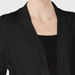 Karen Scott Women's 3/4 Sleeve Cozy Cardigan Black Size Medium