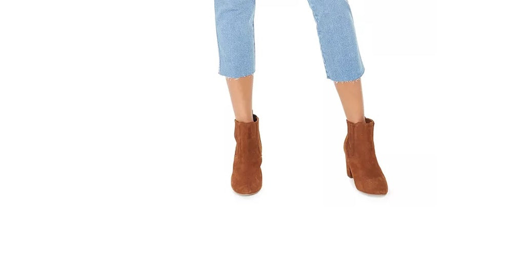 Style & Co Women's Straight-Leg Cropped Denim Jeans Blue Size 6