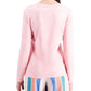Style & Co Women's Long Sleeve Top Pink Size X-Small