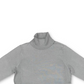 JM Collection Women's Metallic Turtleneck Sweater  Silver Size Large