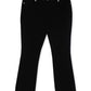 INC International Concepts Women's Elizabeth Curvy Bootcut Jeans Black Size 4