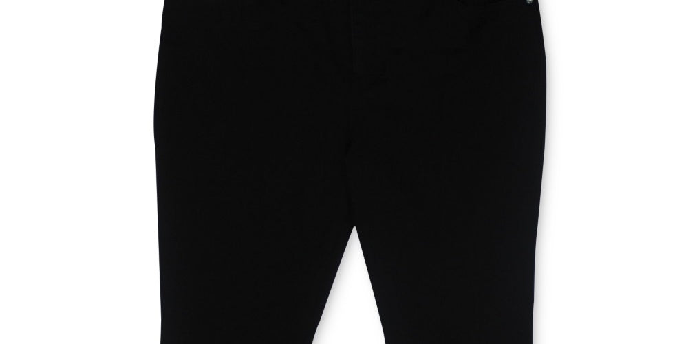 INC International Concepts Women's Elizabeth Curvy Bootcut Jeans Black Size 4