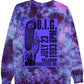 Merch Traffic Men's B I G Palladium Long Sleeve Graphic  T-Shirt Purple Size XX-Large