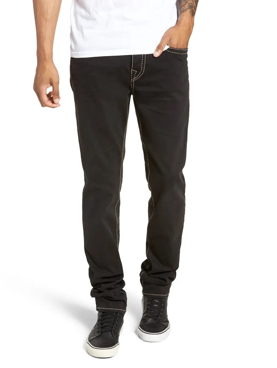 Rocco Skinny Fit Jeans Men's True Religion Brand Jeans Black Size 36
