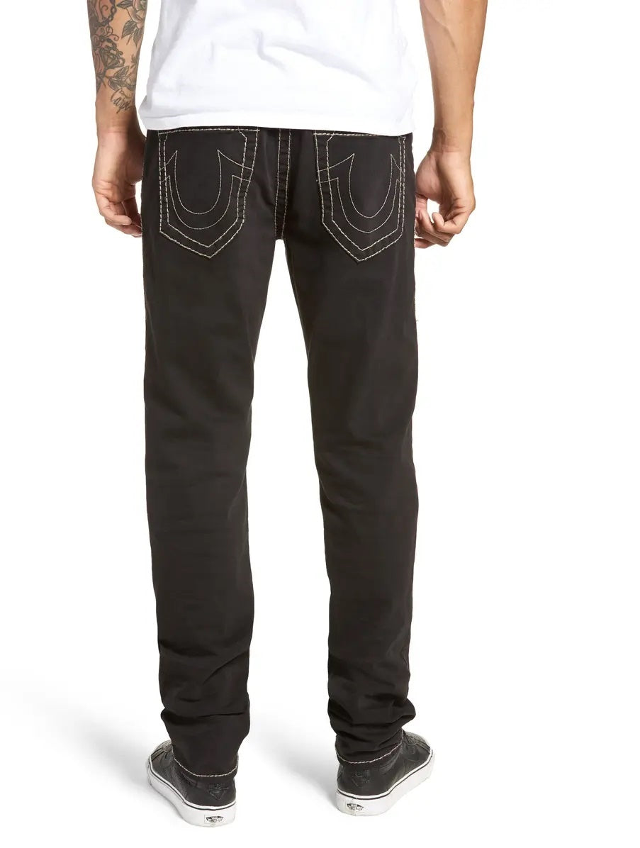 Rocco Skinny Fit Jeans Men's True Religion Brand Jeans Black Size 36