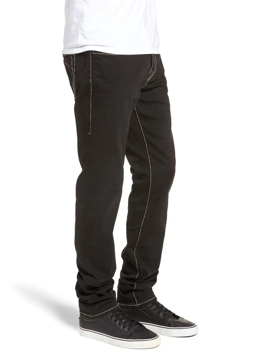 Rocco Skinny Fit Jeans Men's True Religion Brand Jeans Black Size 36