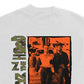 Merch Traffic Men's White Printed Short Sleeve T-Shirt White Size XX-Large
