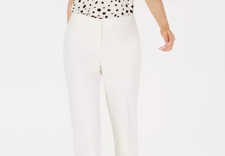 Bar III Women's Bi Stretch Pants White Size 2