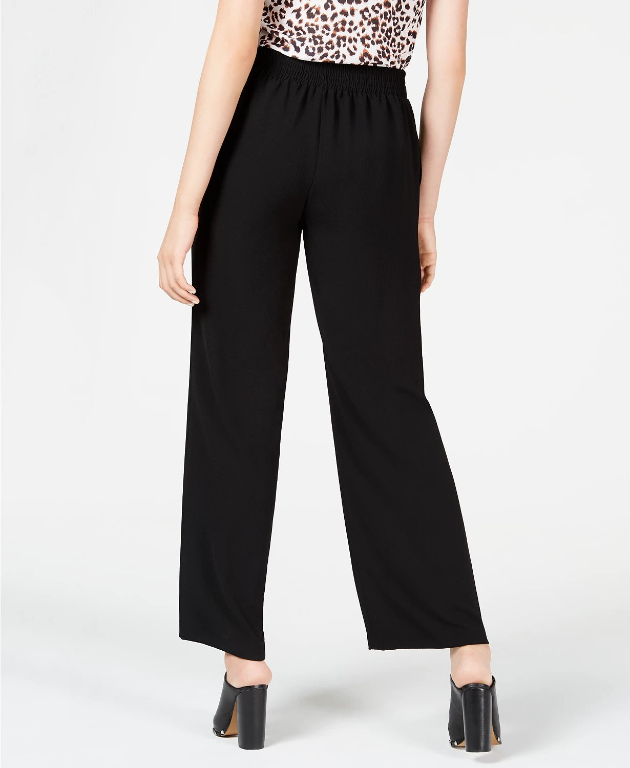 Bar III Women's Flare Bottom Pants Black Size X-Small