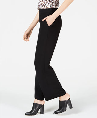 Bar III Women's Flare Bottom Pants Black Size X-Small