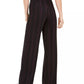 Bar III Women's Striped Wide Leg Pants Black Size 10