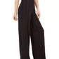 Bar III Women's Striped Wide Leg Pants Black Size 10