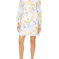 INC International Concepts Women's Bow Back Shift Dress White Size Small