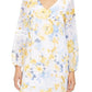 INC International Concepts Women's Bow Back Shift Dress White Size Small