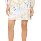 INC International Concepts Women's Bow Back Shift Dress White Size Small