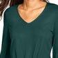 Thalia Sodi Women's Tie-Front Top Green Size X-Small