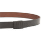 Kenneth Cole Reaction Men's Plaque Buckle Reversible Belt Charcoal Size Large