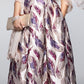Morgan & Company Junior's Printed Brocade Gown Purple Size 11