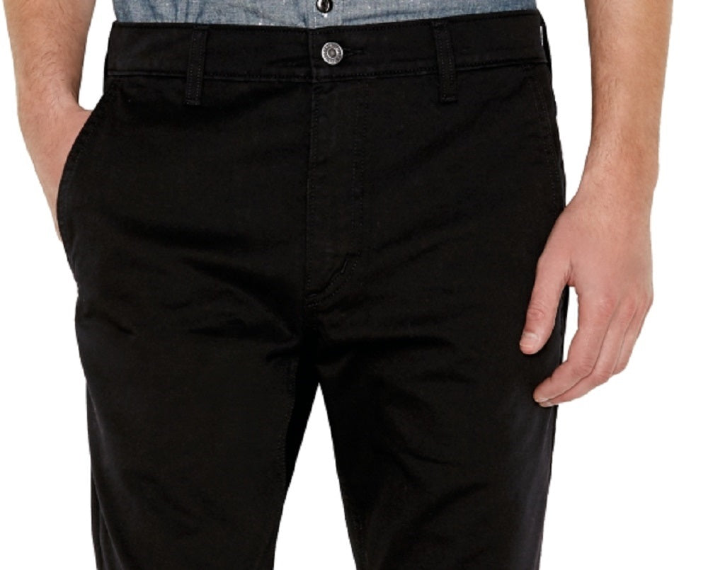 Levi's Men's 511 Slim Fit Hybrid Trousers Black Size 36x30