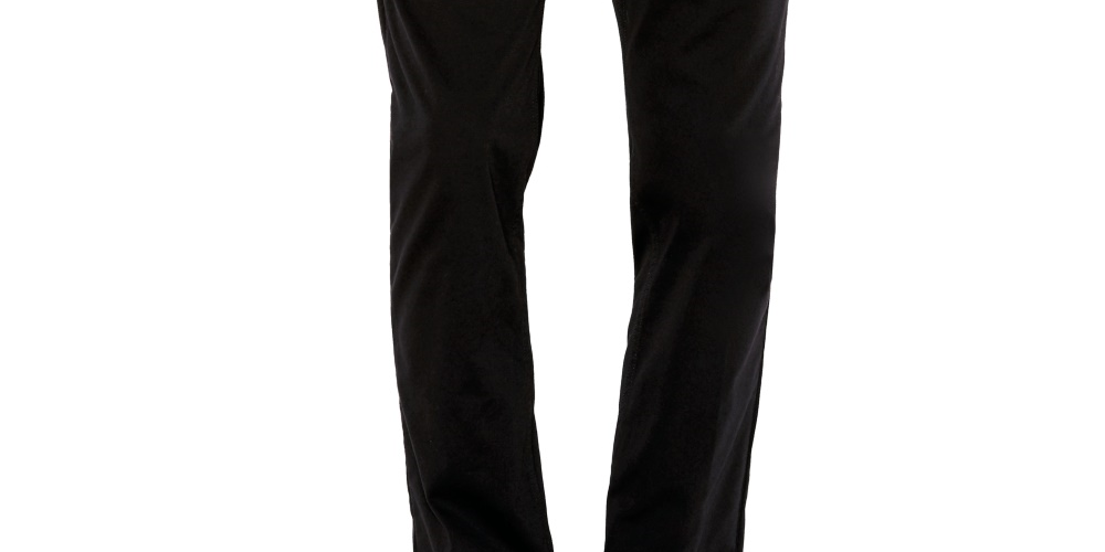 Levi's Men's 511 Slim Fit Hybrid Trousers Black Size 36x30