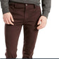 Levi's Men's 511 Slim Fit Hybrid Trousers Red Size 34X32