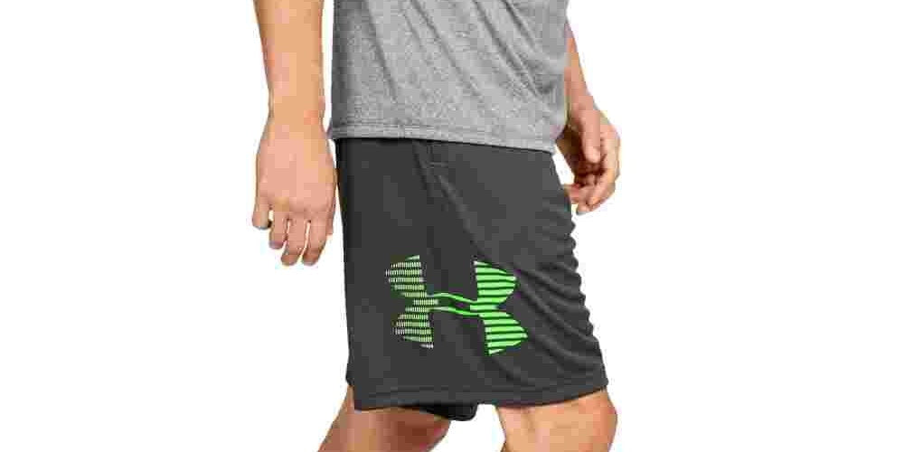 Under Armour Men's Ua Tech Logo 10" Shorts Charcoal Size XX-Large
