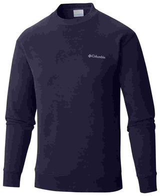 Columbia Men's Hart Mountain II Crew Sweatshirt Blue Size 15.5