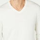 Alfani Men's V Neck Sweater Beige Size Small