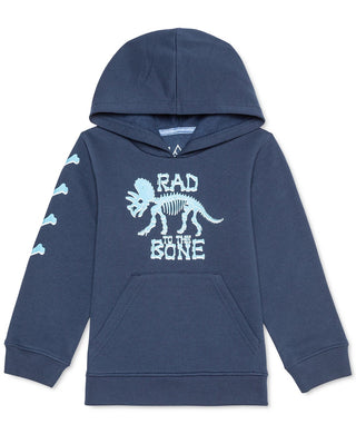 Jem Toddler Boys Rad To The Bone Hoodie Navy Size 4