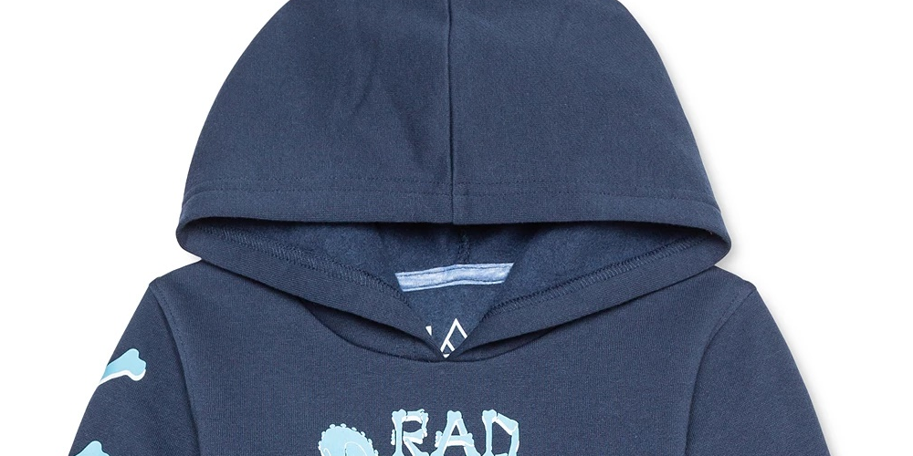 Jem Toddler Boys Rad To The Bone Hoodie Navy Size 4