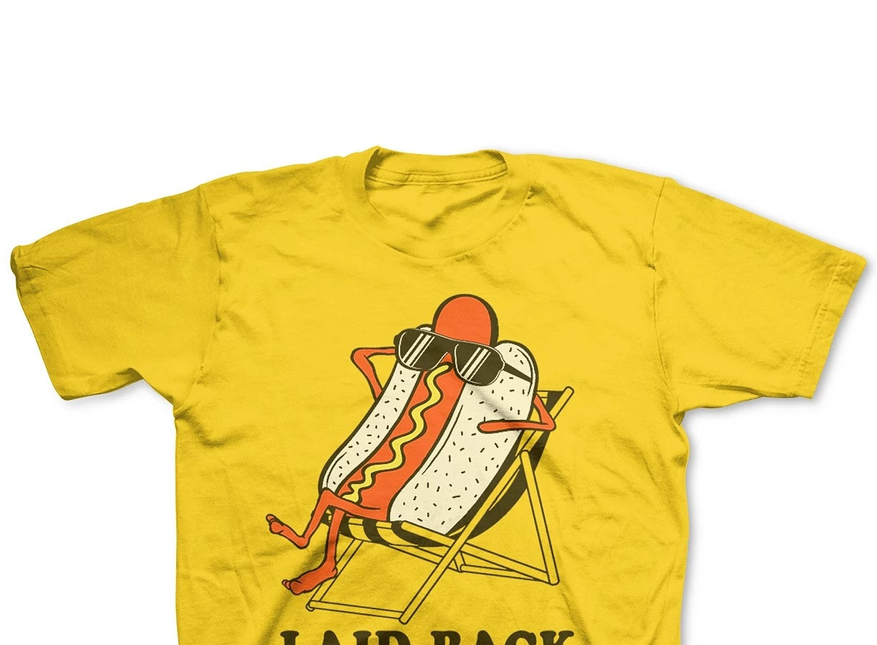 Jem Toddler Boys Laid Back T-Shirt Yellow Size 3