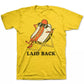 Jem Little Boy's Laid Back T-Shirt Med Yellow Size 7