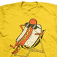 Jem Little Boy's Laid Back T-Shirt Med Yellow Size 7