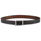 Perry Ellis Men's Beveled Edge Reversible Casual Belt Brown Size 32