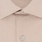 Van Heusen Men's Flex Classic Fit Stretch Wrinkle Free Nailshead Print Dress Shirt Beige Size 15.5X32X33
