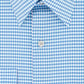 Van Heusen Men's Classic/Regular-Fit Performance Stretch Wrinkle-Free Flex-Collar Check Dress Shirt Blue Size 15.5X34-35