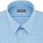 Van Heusen Men's Classic/Regular-Fit Performance Stretch Wrinkle-Free Flex-Collar Check Dress Shirt Blue Size 16.5X34-35