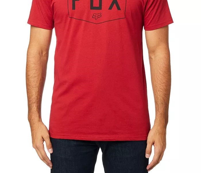 Fox Men's Shield Short Sleeve Premium Tshirt Red Size XX Large