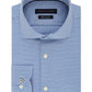 Tommy Hilfiger Men's Printed Slim Fit Button Down Shirt Blue Size 16X32X33