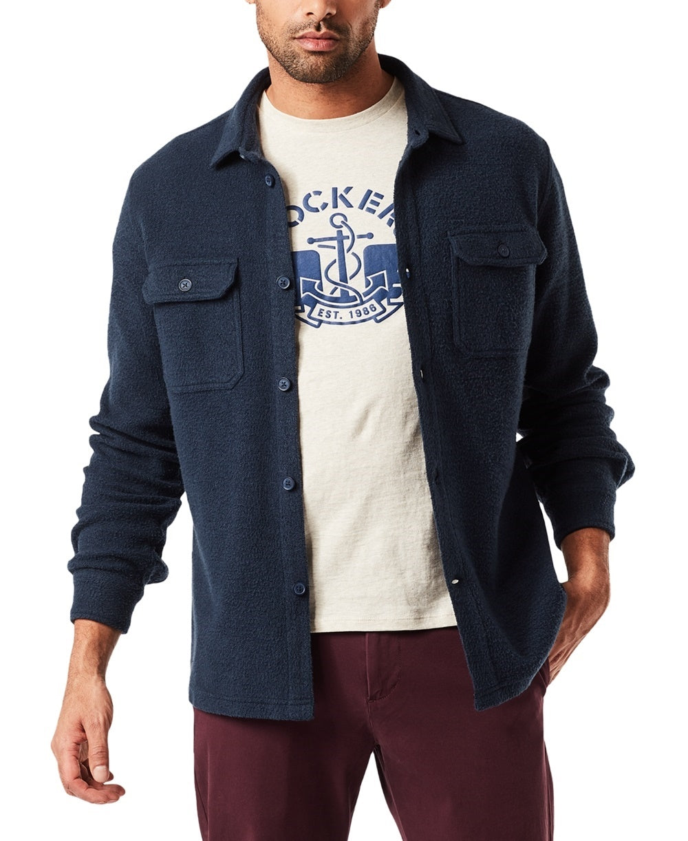 Dockers Men's Alpha Logo Graphic T-Shirt White Size Large