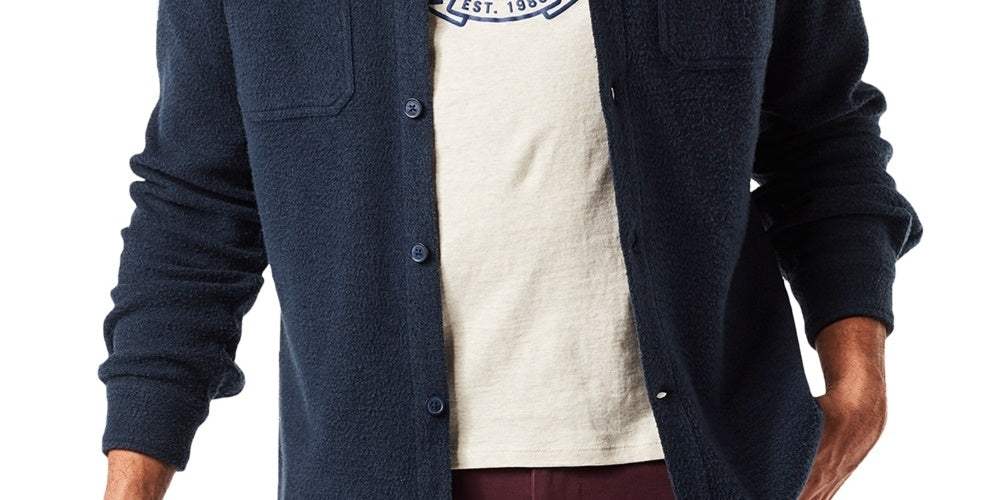 Dockers Men's Alpha Logo Graphic T-Shirt White Size Large